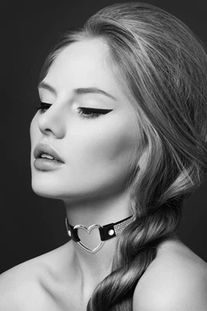 Чокер зі стразами Bijoux Pour Toi HEART DIAMOND