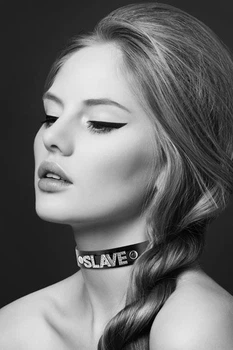 Чокер зі стразами Bijoux Pour Toi SLAVE