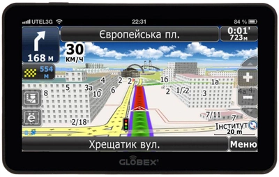 GPS навигатор Globex GE711 Навлюкс