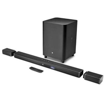 Акустическая система JBL Bar 5.1 Channel 4K Ultra HD Soundbar with True Wireless (JBLBAR51BLK)