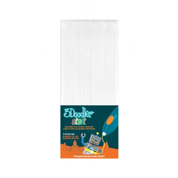 Набор стержней 3Doodler Start полимерные 15 см белый (698939)