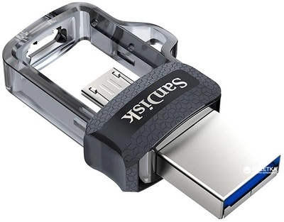 Флеш память USB SanDisk Ultra Dual 128GB USB 3.0 OTG (SDDD3-128G-G46)
