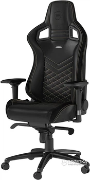 Кресло геймерское NOBLECHAIRS Epic Series Black/Gold (NBL-PU-GOL-002)