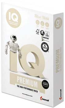 Папір офісний IQ Premium клас А + А4 250 г / м2 150 листів (9003974431574)