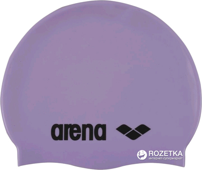 Шапочка для плавання Arena Classic Silicone 91662-85 Purple (3468333887441)