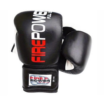 Боксерские перчатки FirePower FPBG2 (16oz) Черные