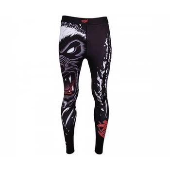 Штаны компрессионные Tatami Fightwear Honey Badger V4 (XS) Принт