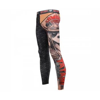 Штаны компрессионные Tatami Fightwear Samurai Panda (S) Принт
