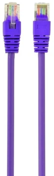 Патч корд Cablexpert CAT5e UTP 0.25 м Фиолетовый (PP12-0.25M/V)