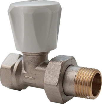 Кран радіаторний FADO Classic 1/2" прямий верхній, KR03