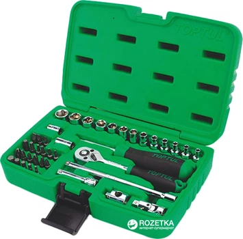 Набор инструмента Toptul 1/4" 41 предмет (GCAI4102)