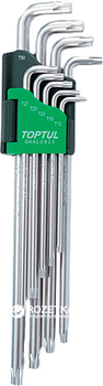 Набор ключей Torx супердлинных Toptul T10-T50 9 предметов (GAAL0923)