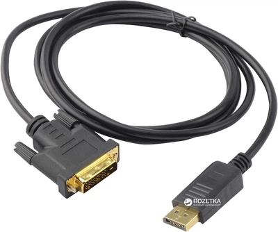 Кабель Value DisplayPort Male на DVI Male 24+1 1.8 м Black (S0714)