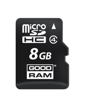 Карта памяти MicroSDHC 8GB Class 4 GOODRAM (M400-0080R11)