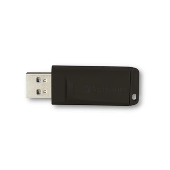 Флеш-накопитель USB 64GB Verbatim Slider Black (98698)
