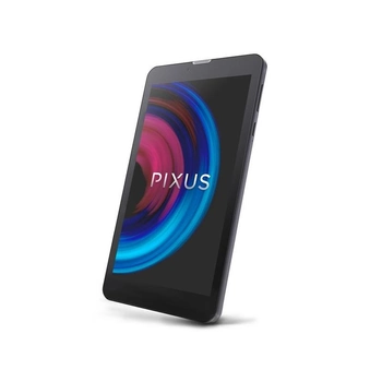 Планшетний ПК Pixus Touch 7 3G HD 2/16GB Dual Sim Black; 6.95" (1280x720) IPS / MediaTek МТ8321 / RAM 2 ГБ / 16 ГБ вбудованої + microSD до 64 ГБ / камера 5 Мп + 2 Мп / 3G (WCDMA) / Wi-Fi, Bluetooth / GPS, А-GPS / ОС Android 6.0 / 187 х 109 х 9.9 мм, 266 г