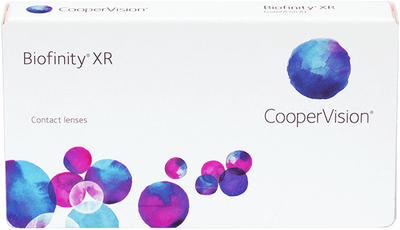 Контактні лінзи Biofinity XR BC=8.6 DIA=14.0 PWR=+10.00 3 лінзи