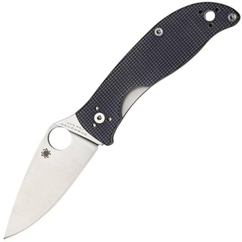Нож складной Spyderco Polestar (длина: 198мм, лезвие: 84мм), черный