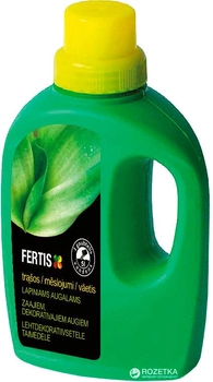 Жидкое удобрение для листовых цветов Fertis без хлора 0,5 л (10508581) 4779039690631