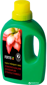 Жидкое удобрение для цветущих растений Fertis без хлора 0,5 л (10508575) 4779039690600