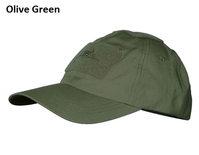 Тактическая кепка Helikon-Tex Baseball CAP CZ-BBC-PR - PolyCotton Ripstop Олива (Olive Drab) (розмір регульований)