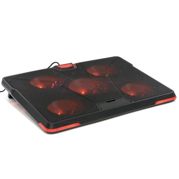 Подставка для ноутбука до 19" Crown CMLS-130, Black/Red