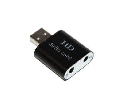 Адаптер Dynamode USB C-Media 108 7.1 (USB-SOUND7-ALU black)
