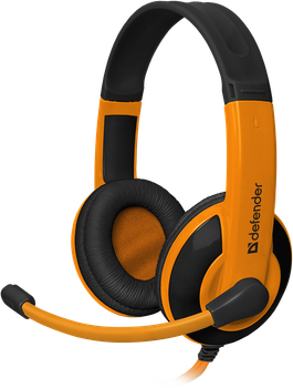 Навушники Defender Warhead G-120 Black-Orange (64099)