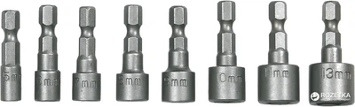 Набор насадок-бит TOPEX 1/4" 8 шт (39D387)