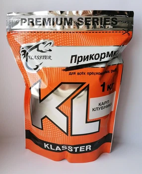 Прикормка Klasster Premium Короп Полуниця 1 кг