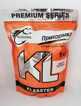 Прикормка Klasster Premium Короп Печінку 1 кг