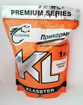 Прикормка Klasster Premium Карась, Лин 1 кг