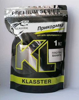 Прикормка Klasster Premium Плотва Ваніль 1 кг