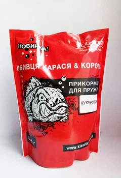 Сухий Пластилін Вбивця карася і карпа Кукурудза 500г