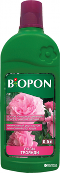 Удобрение жидкое BIOPON для роз 0.5 л (5904517062610)