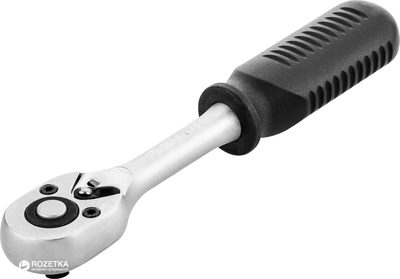 Трещотка TOPEX 24 зубца 1/4" 150 мм CrV (38D502)
