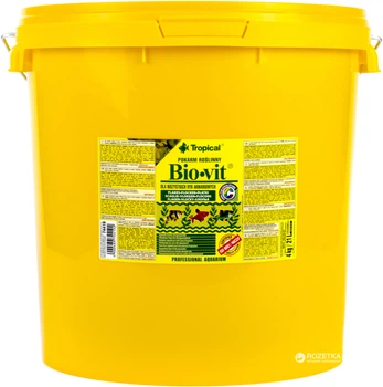 Корм ​​Tropical Bio-vit для акваріумних риб у пластівцях