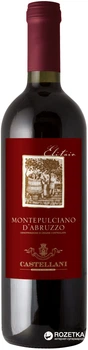 Вино Castellani Montepulciano D\'Abruzzo Cru Elitaio DOC червоне сухе 0.75 л 12% (8002153007808)