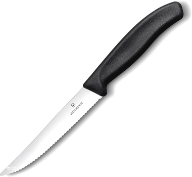 Кухонный нож Victorinox SwissClassic Gourmet для стейка 120 мм Black (6.7933.12)