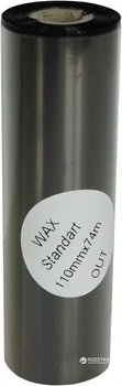 Риббон Принтмарк Wax 110 мм x 74 м Out (Zebra GK, GC) 5 шт Black (11074W)