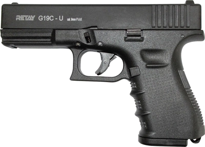 Стартовый пистолет Retay Arms G 19C-U 9 мм Black (11950420)