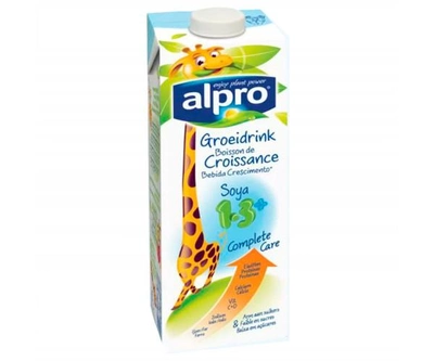 Напиток соевый натуральный Alpro детский с кальцием 1000мл