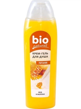 Пена для ванн bio naturell Мед и молоко 1 л (4820168431753)