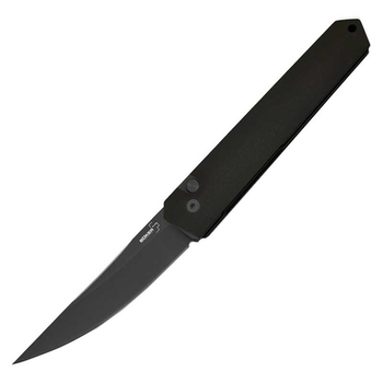 Нож складной автоматический Boker Plus Kwaiken (длина: 203мм, лезвие: 89мм, черное), черный