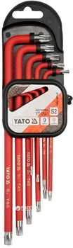 Набір ключів YATO Torx T10-T50 9 шт. (YT-0563)