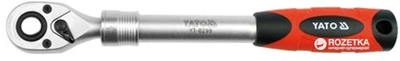 Тріскачка YATO з телескопічною ручкою 72 зубці 1/2" 305-445 мм (YT-0299)