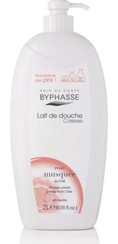 Крем для душа Byphasse Caresse Shower Cream new 2 литра Шиповник