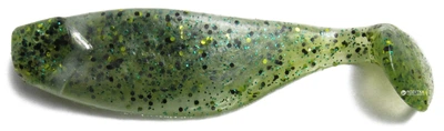 Віброхвіст Mann's Shad 4" 5 шт Green (M-070 BABY)