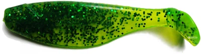 Виброхвост Mann's Shad 4" 100мм 5 шт Green (M-070 CHGBF)