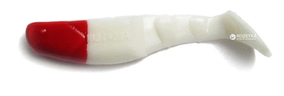 Виброхвост Mann's Assassin 1.5" 40мм 5 шт White-Red (M-047 W BBR)